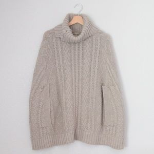 Anthropologie Fiets Voor Cocoon Sweater Poncho
